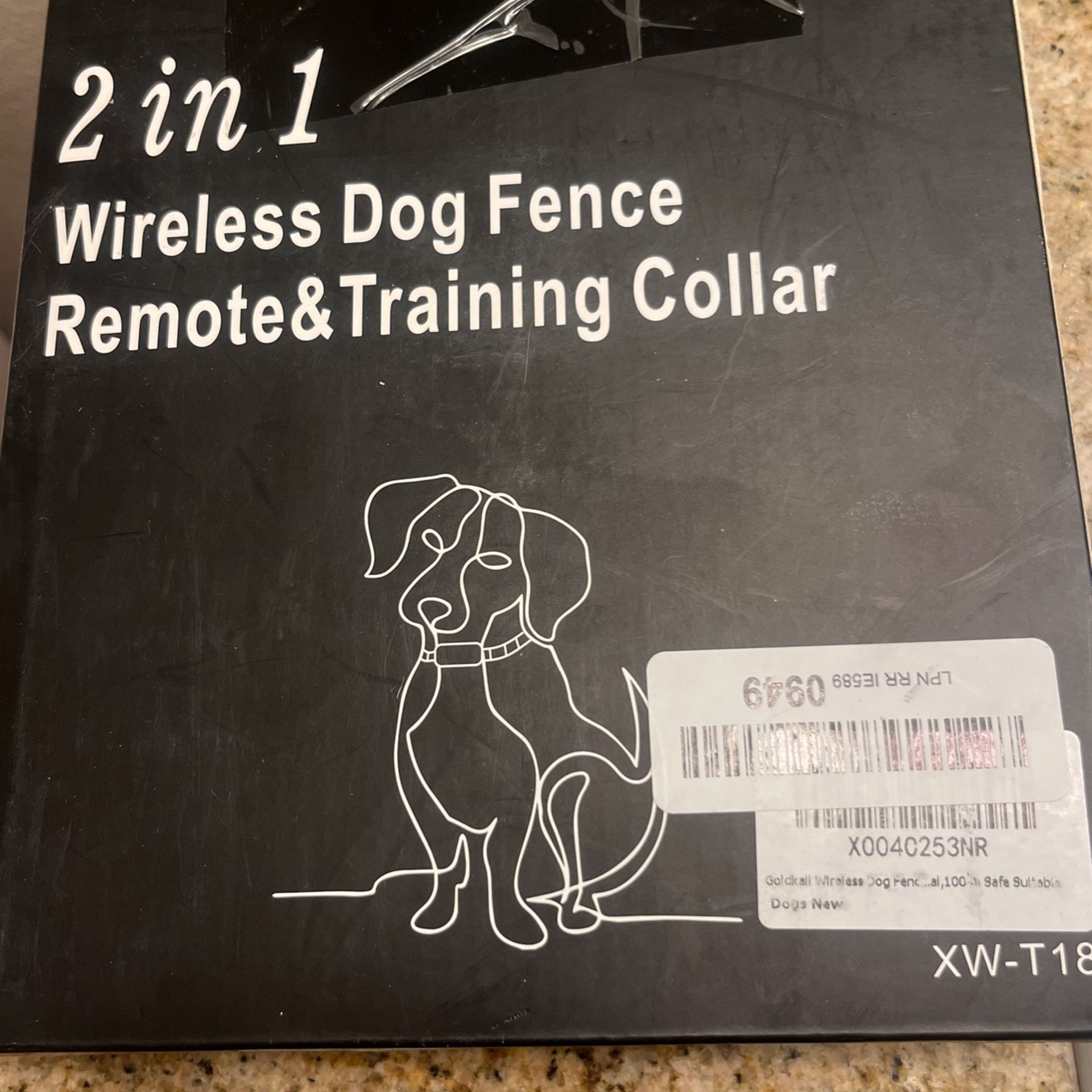 2-in-1 Wireless Dog Fence & Containment System – Rechargeable Collar, 20-850ft Range