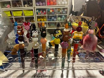 Beaded pens