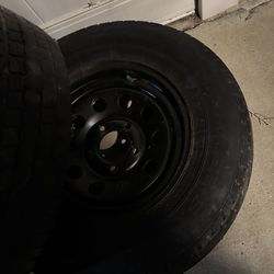 Trailer wheels and  tires
