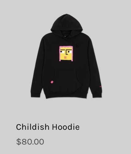 Lane 8 Childish Sweatshirt. - Large