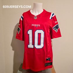 New England Patriots Drake Maye Concept Jersey
