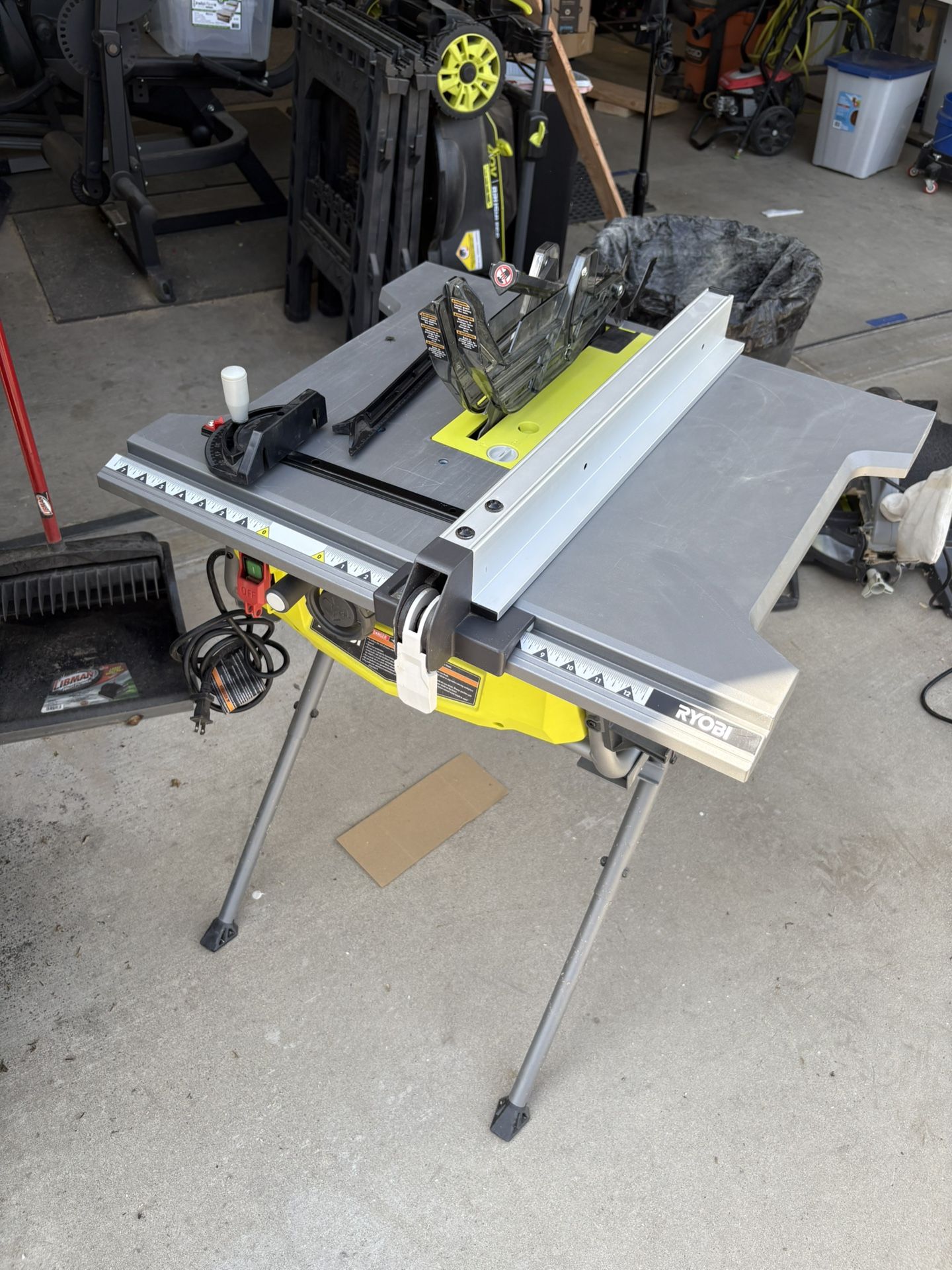 Table Saw And Stand
