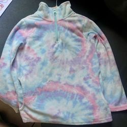 Girls Long Sleeve Fleece Sweater Size 6 