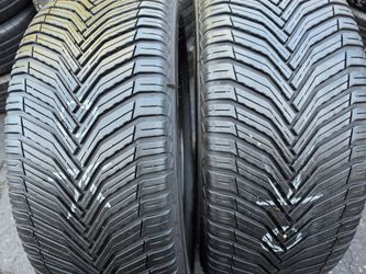 2 tires 235/55r19 michelin crossclimate