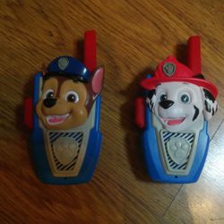 Paw Patrol Children's Walkie Talkies 