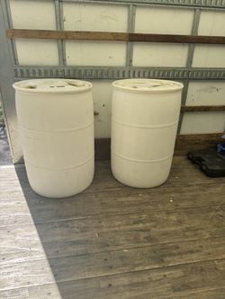 Two 55 Gallon Barrels