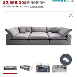 Grey couch