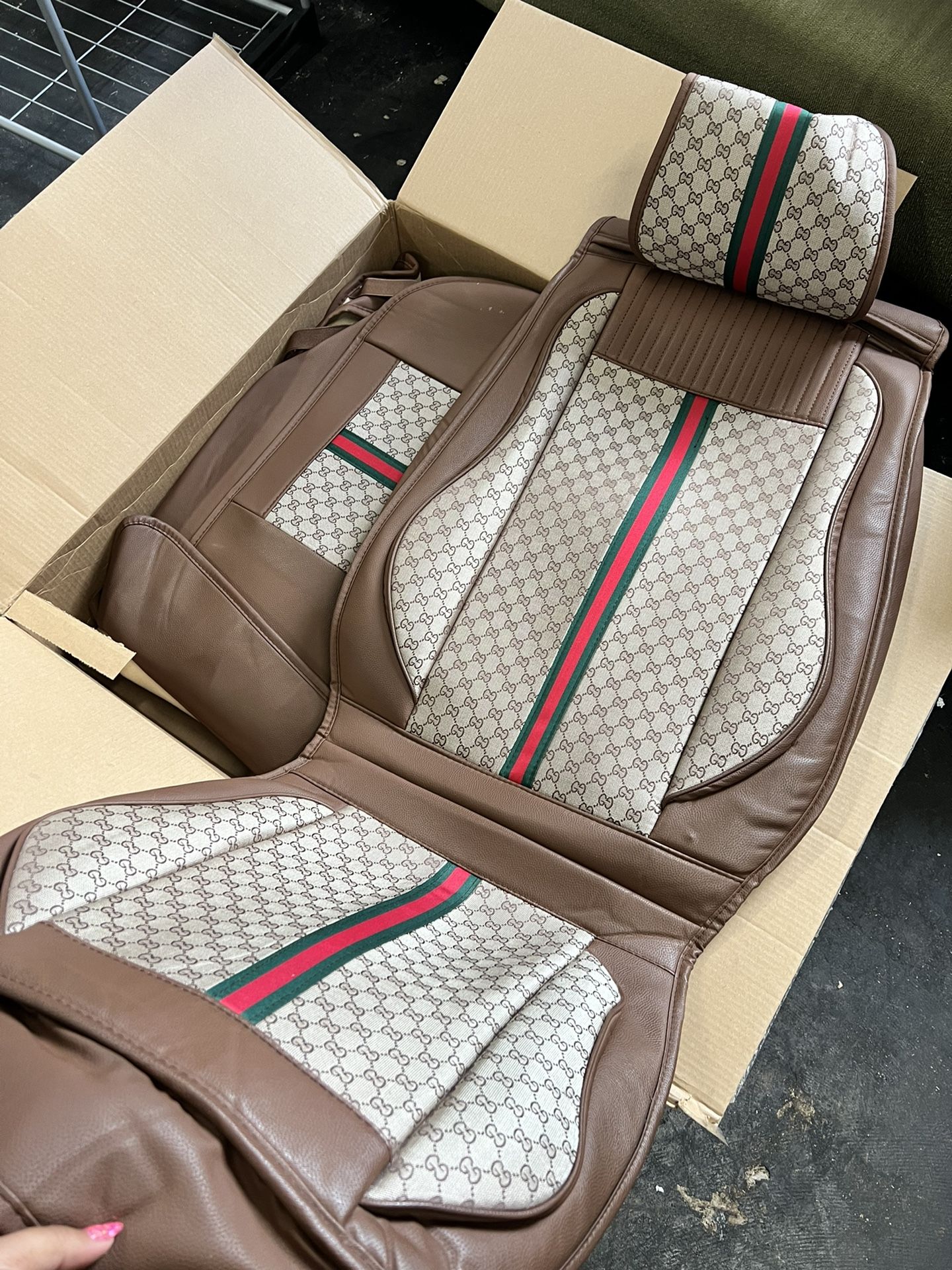 Designer Inspired Car Seats (4 Pc)