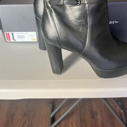 Naturalizer High Knee Wide Calf Boots