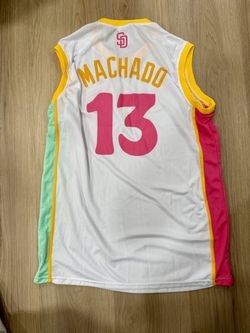 City Connect Manny Machado Padres Basket Jersey