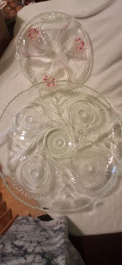 Pinwheel and Stars platter/replacement punchbowl platter