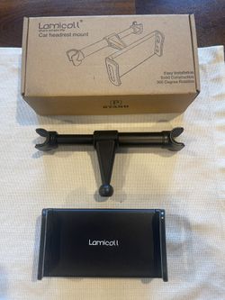 Car Headrest Mount, Lamicall Smartphone/Tablet Headrest Holder (New)