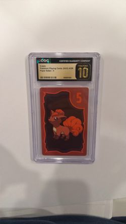 Vulpix Pokémon Korean Paper Safari 2022 Card #5