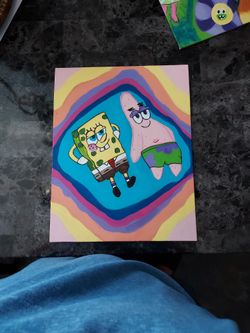 Sponge Bob & Patrick Painting