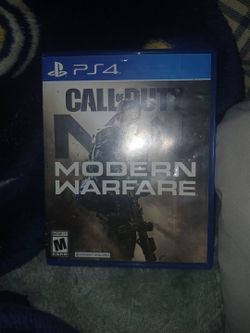 Call of duty moder warfare ps4