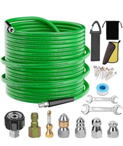 Sewer jetter kit for pressure washer