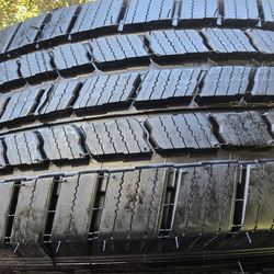 4 MICHELIN TIRES LT245-75R17 LODE E 10PLY 