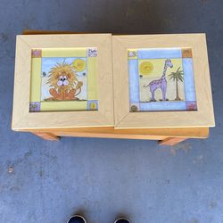 2 Baby Frames Animal Pictures