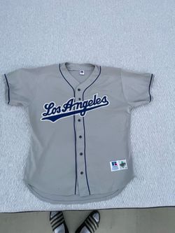 90s LA DODGERS MLB BASEBALL JERSEY !!