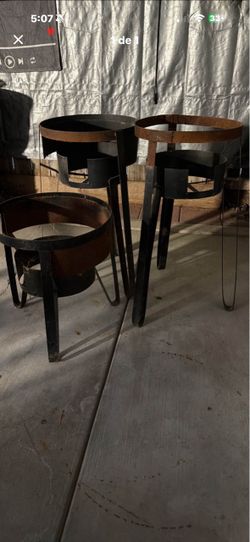 Metal Plant Stands Set of 3