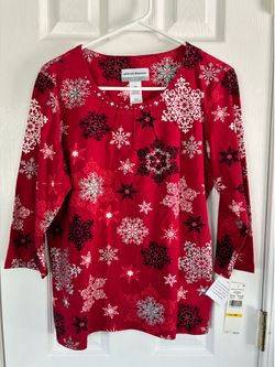 Alfred Duncan top. Petite medium. NWT