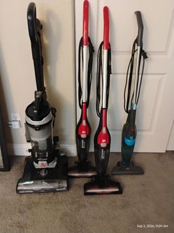 Vacuums fully cleaned and ready !