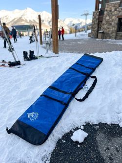 Karhu Authentic XC Multi Pair Padded Cross Country Ski Bag Blue 86 In