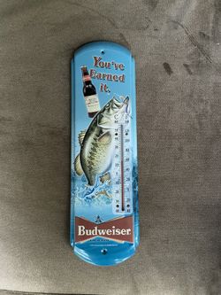 Budweiser Fish Thermometer 