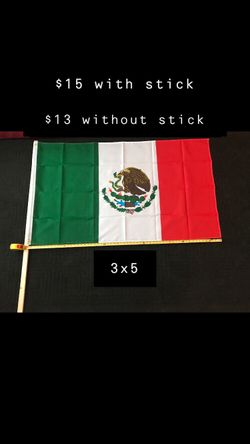 Mexican Flag 5’x3’