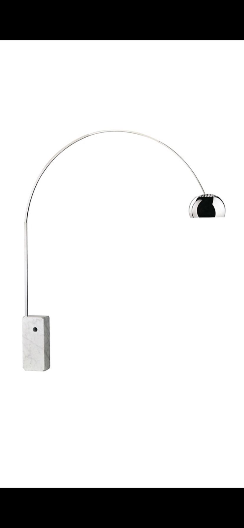 A Vintage Arco Lamp