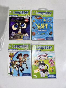4 Leapfrog Leapster learning games