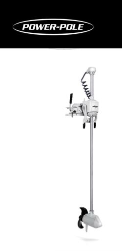 Power-Pole Move PV Offshore 110” Shaft WHITE