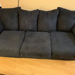 Blue Sofa 