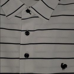 Peter Millar Short Sleeved Shirt. Golf  Shirt. -   Size Men's Large 