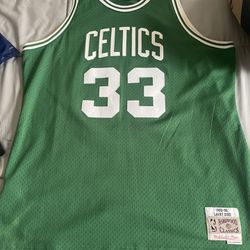 🍀 Authentic Mitchell n Ness Larry Bird Jersey 🍀 