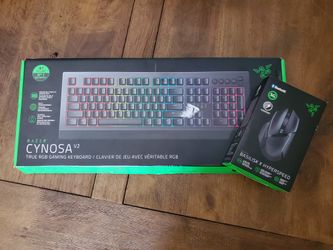 Razer gaming Mouse and Keyboard 