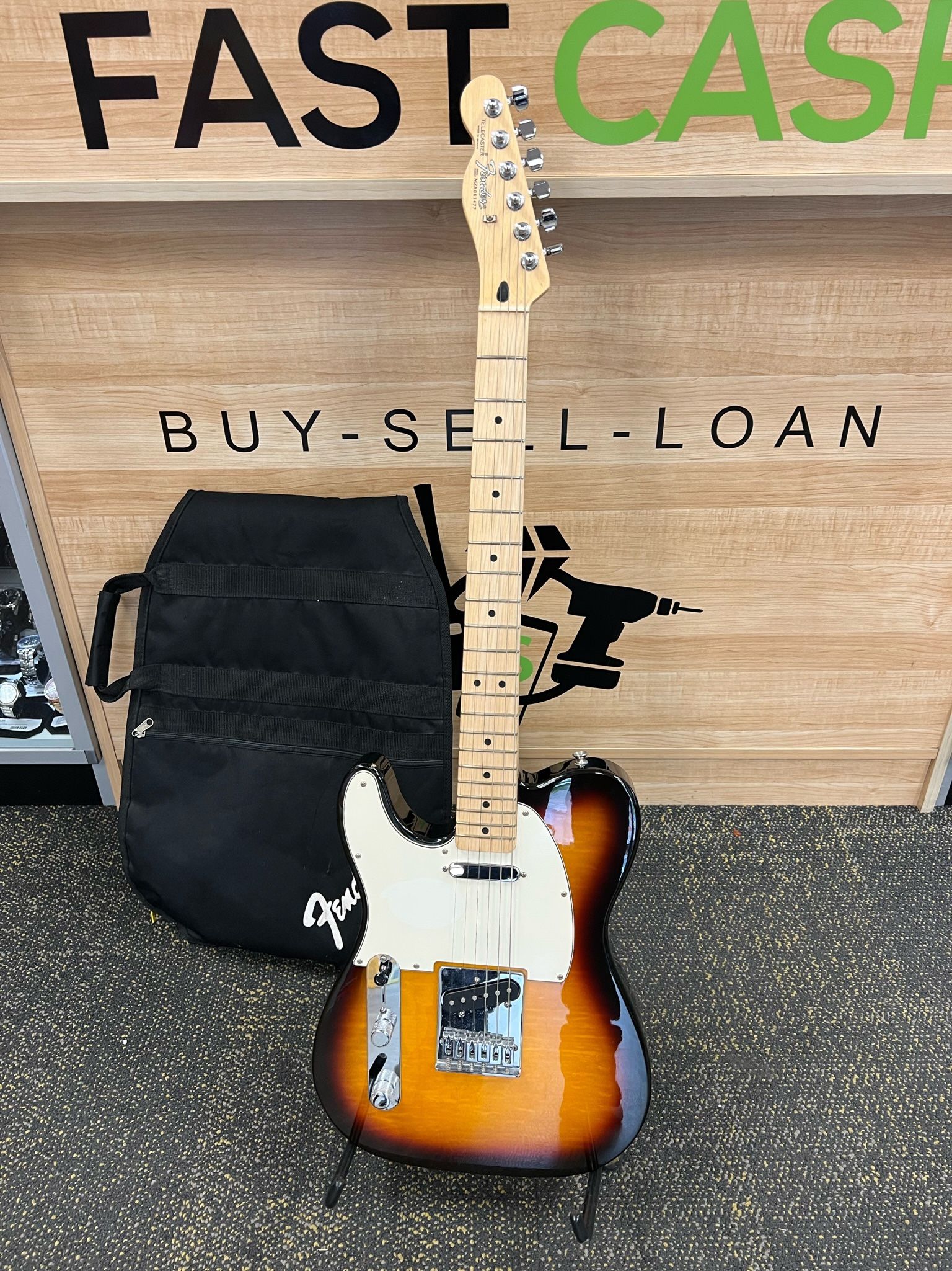 Fender Player Telecaster Left Handed 3 Color Sunburst Electric Guitar