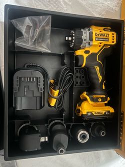 DEWALT XTREME 5-In-1 12-volt Max 3/8-in Keyless Brushless Cordless Drill 1 -Battery 2ah,Charger and bag