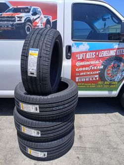 Chevrolet Tahoe Tires New Goodyear Eagle Touring 285 45R22 $790 set of four install mount and balance 👌