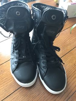 Pastry Sugar Rush Hightop Sneakers Sz 7.5
