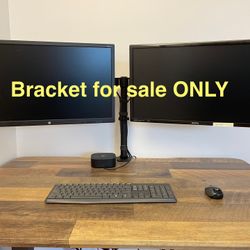 Dual Monitor Bracket For Office Desk