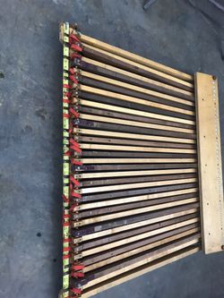 All Wood Organ Foot Keyboard. Would Make Incredible Wall Art Piece