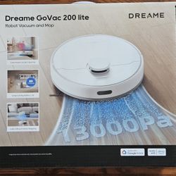 Dreame GoVac 200L 2-in-1 Robotic Vacuum & Mop