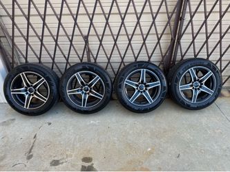GLINE 5084 wheels and tires