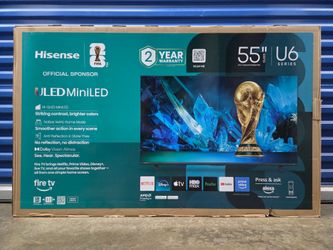 HISENSE MINILED QLED U6 55"