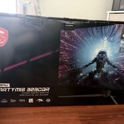 MSI 32inch 2k 165ghz Gaming Monitor