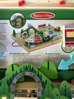 Melissa And Doug Railroad Toy