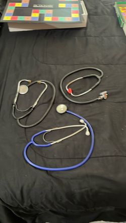 Lot of 3 Stethoscopes
