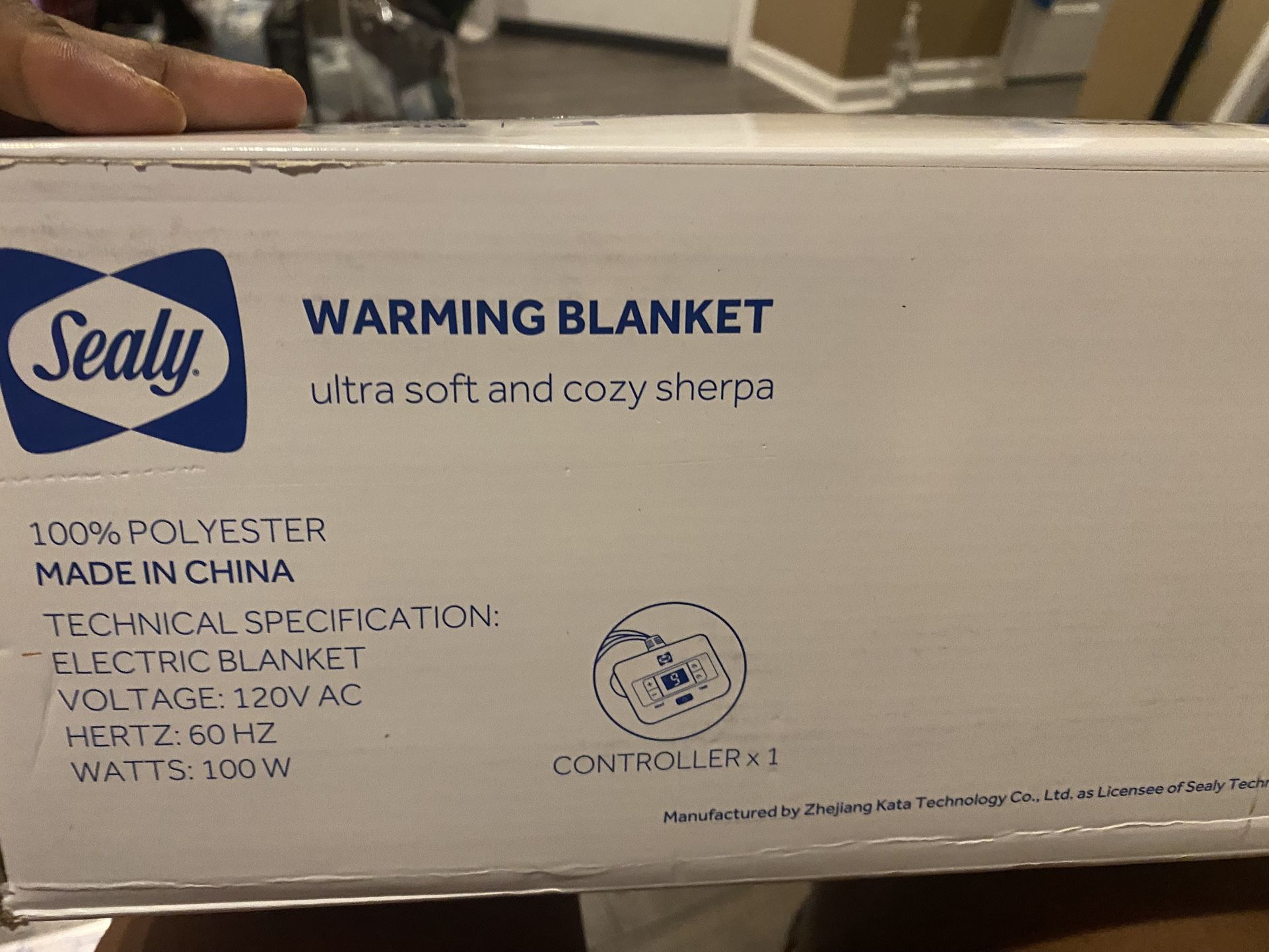 SEALY WARMING BLANKET FULL SIZE