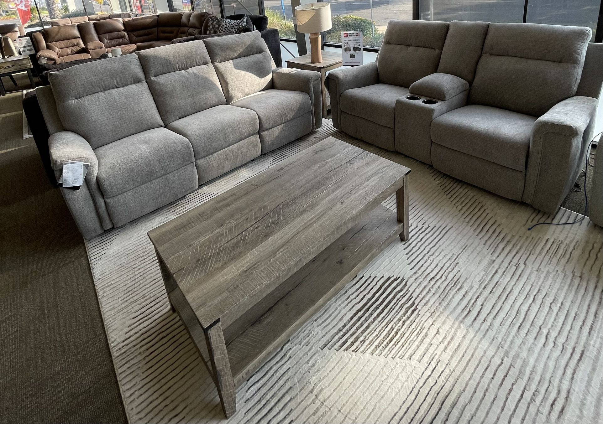 Power Recliner Sofa & Loveseat
